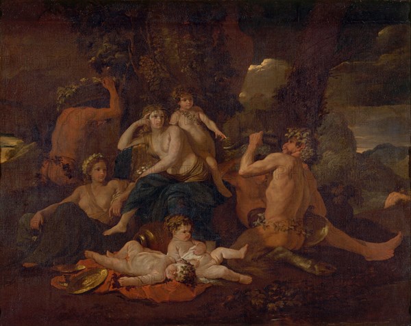 The Infancy of Bacchus, c.1630. Artist: Poussin, Nicolas (1594-1665)