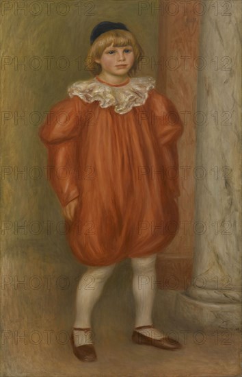 Claude Renoir in Clown Costume, 1909. Artist: Renoir, Pierre Auguste (1841-1919)