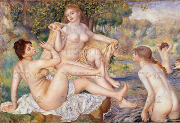 The Large Bathers, 1884-1887. Artist: Renoir, Pierre Auguste (1841-1919)