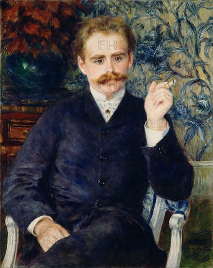 Albert Cahen d'Anvers, 1881. Artist: Renoir, Pierre Auguste (1841-1919)