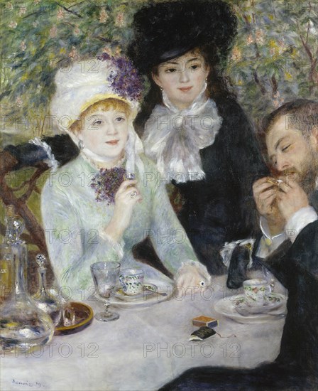 After The Luncheon, 1879. Artist: Renoir, Pierre Auguste (1841-1919)