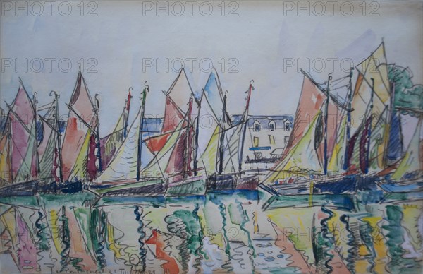 Le Pouliguen, 1929. Artist: Signac, Paul (1863-1935)