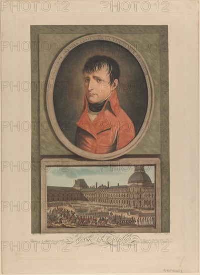 Napoleon Bonaparte as First Consul of France, 1802. Artist: Boilly, Louis-Léopold (1761-1845)