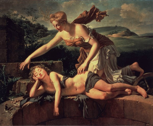 Child and Fortuna. Artist: Bouillon, Pierre (1776-1831)