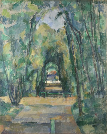 Avenue at Chantilly, 1888. Artist: Cézanne, Paul (1839-1906)
