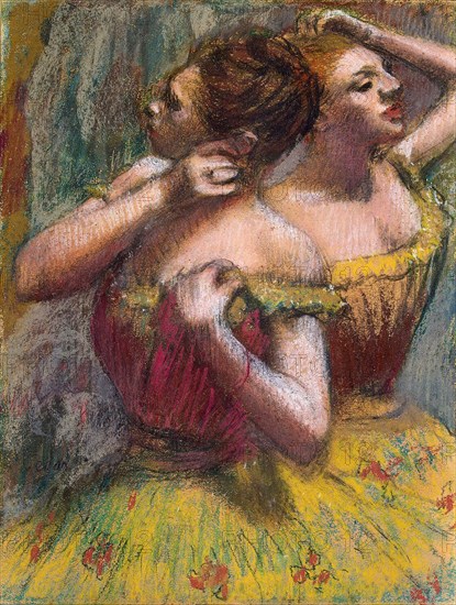 Two Dancers, 1898-1899. Artist: Degas, Edgar (1834-1917)