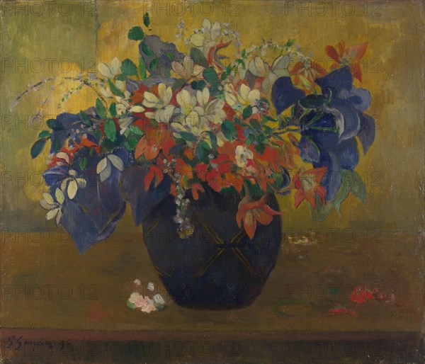 A Vase of Flowers, 1896. Artist: Gauguin, Paul Eugéne Henri (1848-1903)
