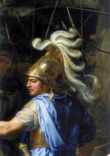 Alexander the Great (Alexander and Porus, Detail), 1673. Artist: Le Brun, Charles (1619-1690)