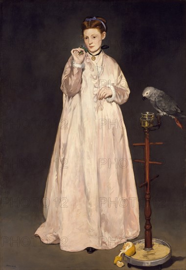 Young Lady in 1866, 1866. Artist: Manet, Édouard (1832-1883)