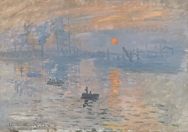 Impression, Sunrise (Impression, soleil levant), 1872. Artist: Monet, Claude (1840-1926)