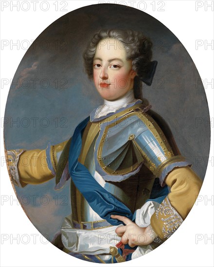 Portrait of the King Louis XV (1710-1774), 1720s. Artist: Van Loo, Jean Baptiste (1684-1745)