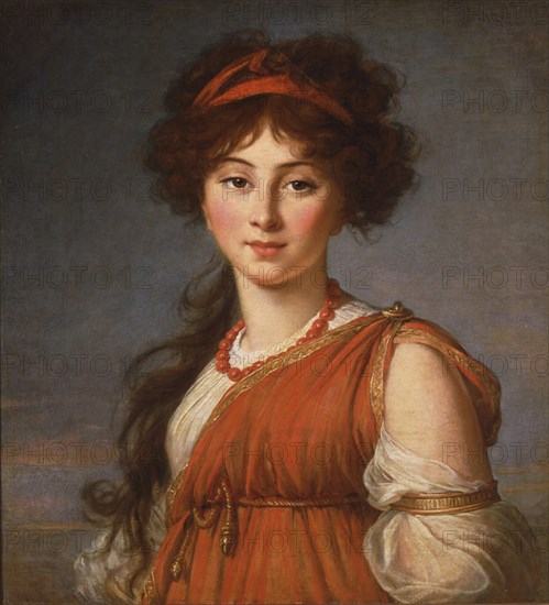 Varvara Ivanovna Naryshkina, née Ladomirsky (1785-1840), 1800. Artist: Vigée-Lebrun, Marie Louise Elisabeth (1755-1842)