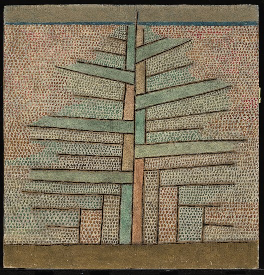 Pine tree, 1932. Artist: Klee, Paul (1879-1940)