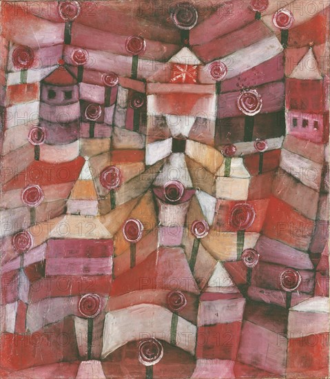 Rose Garden, 1920. Artist: Klee, Paul (1879-1940)