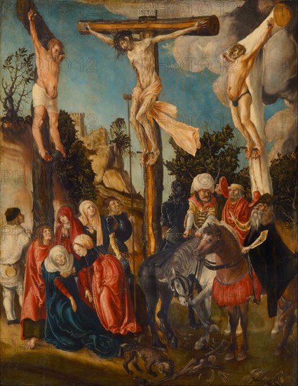 The Crucifixion, 1501. Artist: Cranach, Lucas, the Elder (1472-1553)
