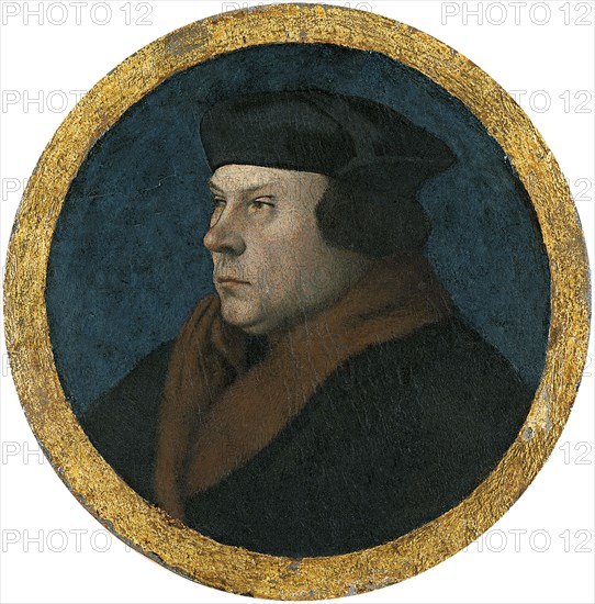 Portrait of Thomas Cromwell. Artist: Holbein, Hans, the Younger (1497-1543)