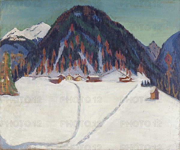 The Junkerboden under Snow, ca 1936-1938. Artist: Kirchner, Ernst Ludwig (1880-1938)