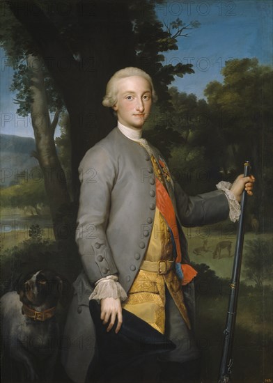 Charles IV of Spain as Prince of Asturias, ca 1764-1765. Artist: Mengs, Anton Raphael (1728-1779)