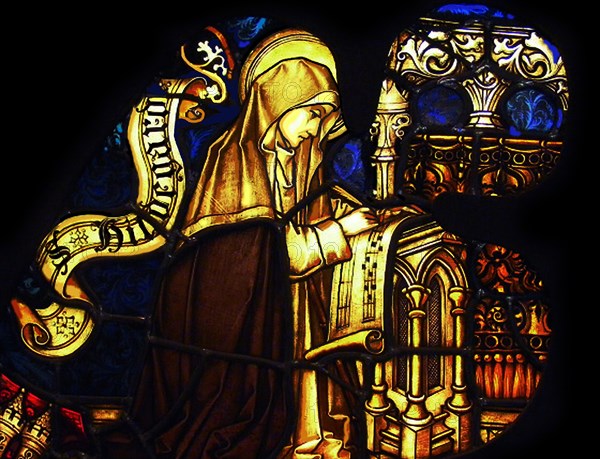 Hildegard of Bingen. Artist: Anonymous