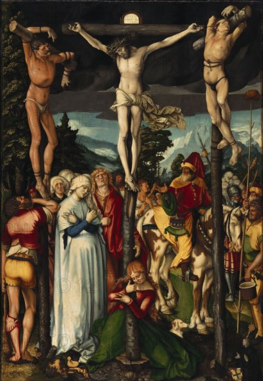 The Crucifixion of Christ, 1512. Artist: Baldung, Hans (1484-1545)