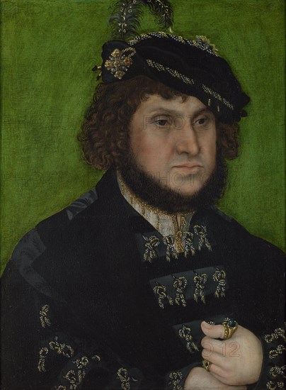 Portrait of John of Saxony (1468-1532), 1509. Artist: Cranach, Lucas, the Elder (1472-1553)