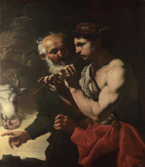 Mercury piping to Argus, 1655-1657. Artist: Loth, Johann Karl (1632-1698)