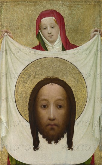 Saint Veronica with the Sudarium, c.1420. Artist: Master of Saint Veronica (active 1395?1420)