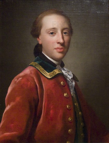 Portrait of William Fermor (1737-1806), 1757. Artist: Mengs, Anton Raphael (1728-1779)