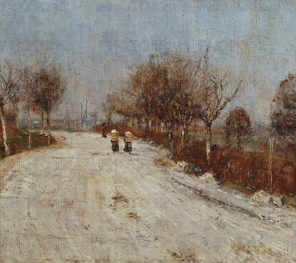 The Road to Gelmeroda, 1893. Artist: Rohlfs, Christian (1849-1938)