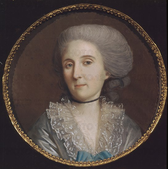 Portrait of Princess Natalya Vladimirovna Saltykova (1737-1812), 1784. Artist: Schmidt, Johann Heinrich (1749-1829)