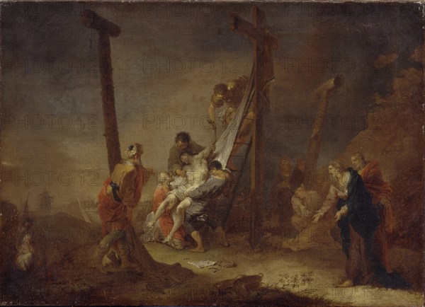 The Descent from the Cross. Artist: Zick, Johann Rosso Januarius (1730-1797)