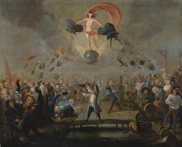 Allegory of Fortune, ca 1730. Artist: Nebot, Balthazar (active 1730-after 1765)