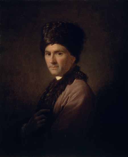 Portrait of Jean-Jacques Rousseau (1712-1778), 1766. Artist: Ramsay (1713-1784)