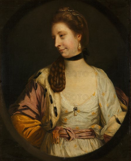 Lady Sondes, 1764. Artist: Reynolds, Sir Joshua (1732-1792)