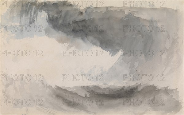 A storm at sea. Artist: Turner, Joseph Mallord William (1775-1851)