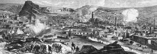 Viev of Erzurum, 1878. Artist: Willmore, Arthur (1814-1888)