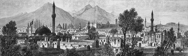 Viev of Erzurum, 1878. Artist: Willmore, Arthur (1814-1888)