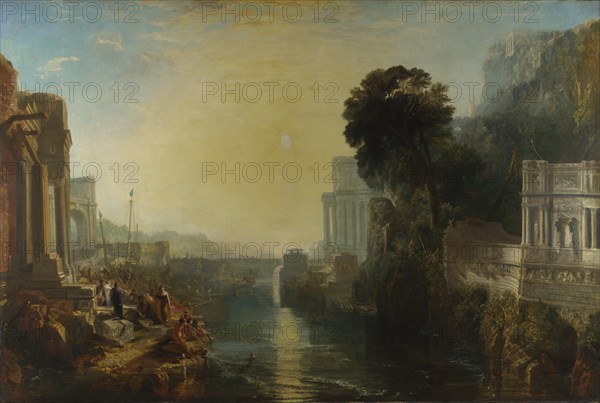 Dido building Carthage (The Rise of the Carthaginian Empire), 1815. Artist: Turner, Joseph Mallord William (1775-1851)