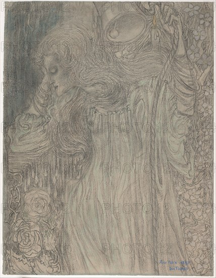 The Dreamer, 1897. Artist: Toorop, Jan (1858-1928)