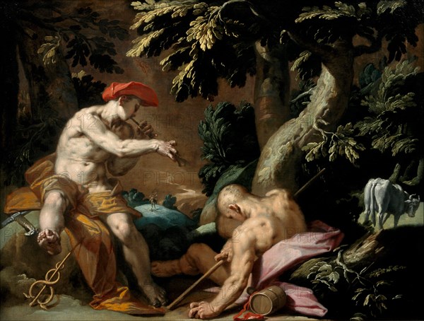 Mercury, Argus and Io, ca 1592. Artist: Bloemaert, Abraham (1566-1651)