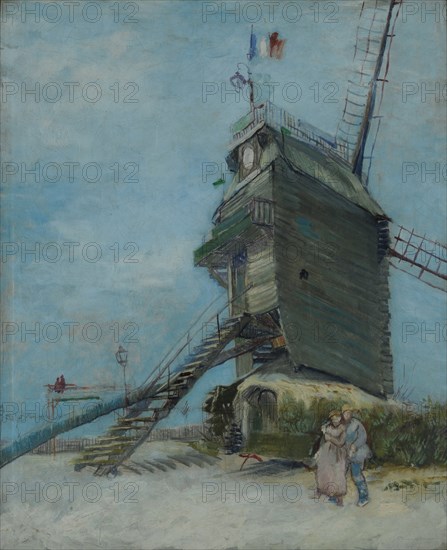 Le Moulin de la Galette, 1886. Artist: Gogh, Vincent, van (1853-1890)
