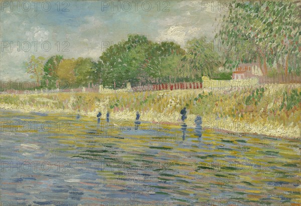 Bank of the Seine, 1887. Artist: Gogh, Vincent, van (1853-1890)