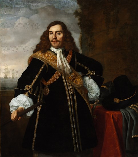 Portrait of Captain Gideon de Wildt, 1657. Artist: Helst, Bartholomeus van der (1613-1670)