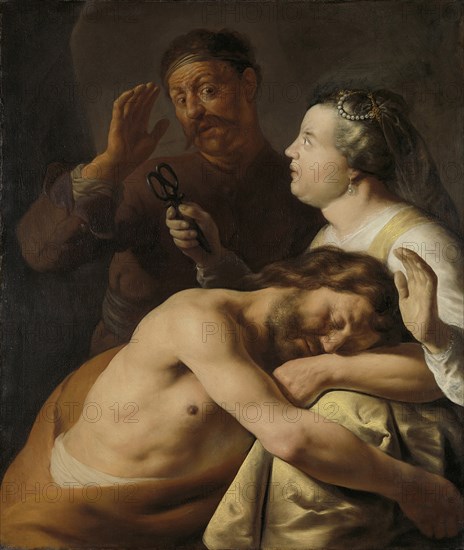 Samson and Delilah, 1635. Artist: Lievens, Jan (1607-1674)