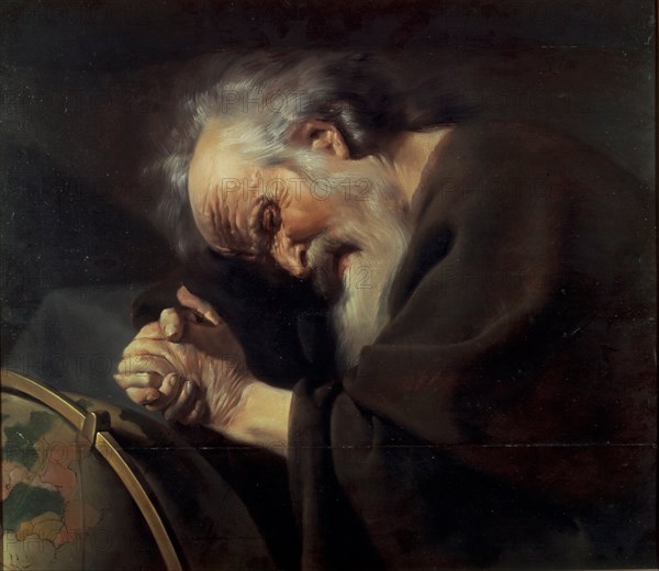 Heraclitus, 1630. Artist: Moreelse, Johan (Johannes Pauwelsz.) (c. 1603?1634)