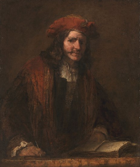 The Man with the Red Cap, c. 1660. Artist: Rembrandt van Rhijn (1606-1669)