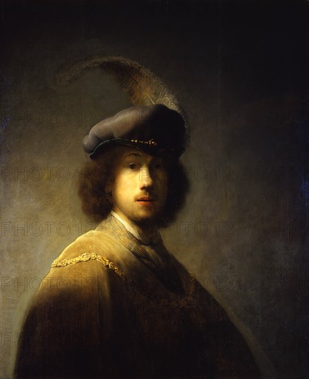 Self-Portrait, Aged 23, 1629. Artist: Rembrandt van Rhijn (1606-1669)