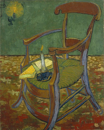 Gauguin's chair, 1888. Artist: Gogh, Vincent, van (1853-1890)