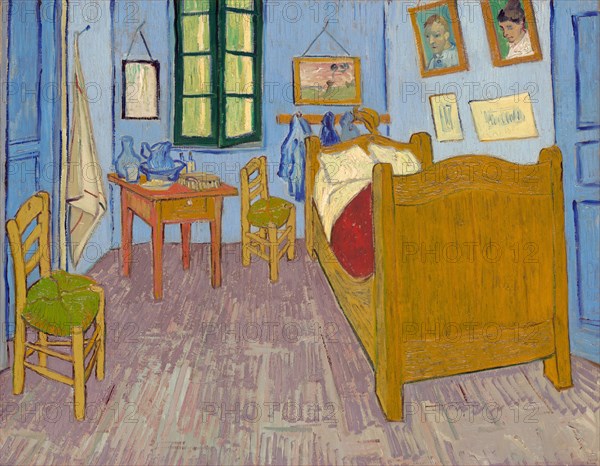 Bedroom in Arles, 1889-1890. Artist: Gogh, Vincent, van (1853-1890)