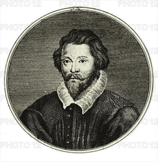 Composer William Byrd. Artist: Haym, Niccolò Francesco (active 18th century)